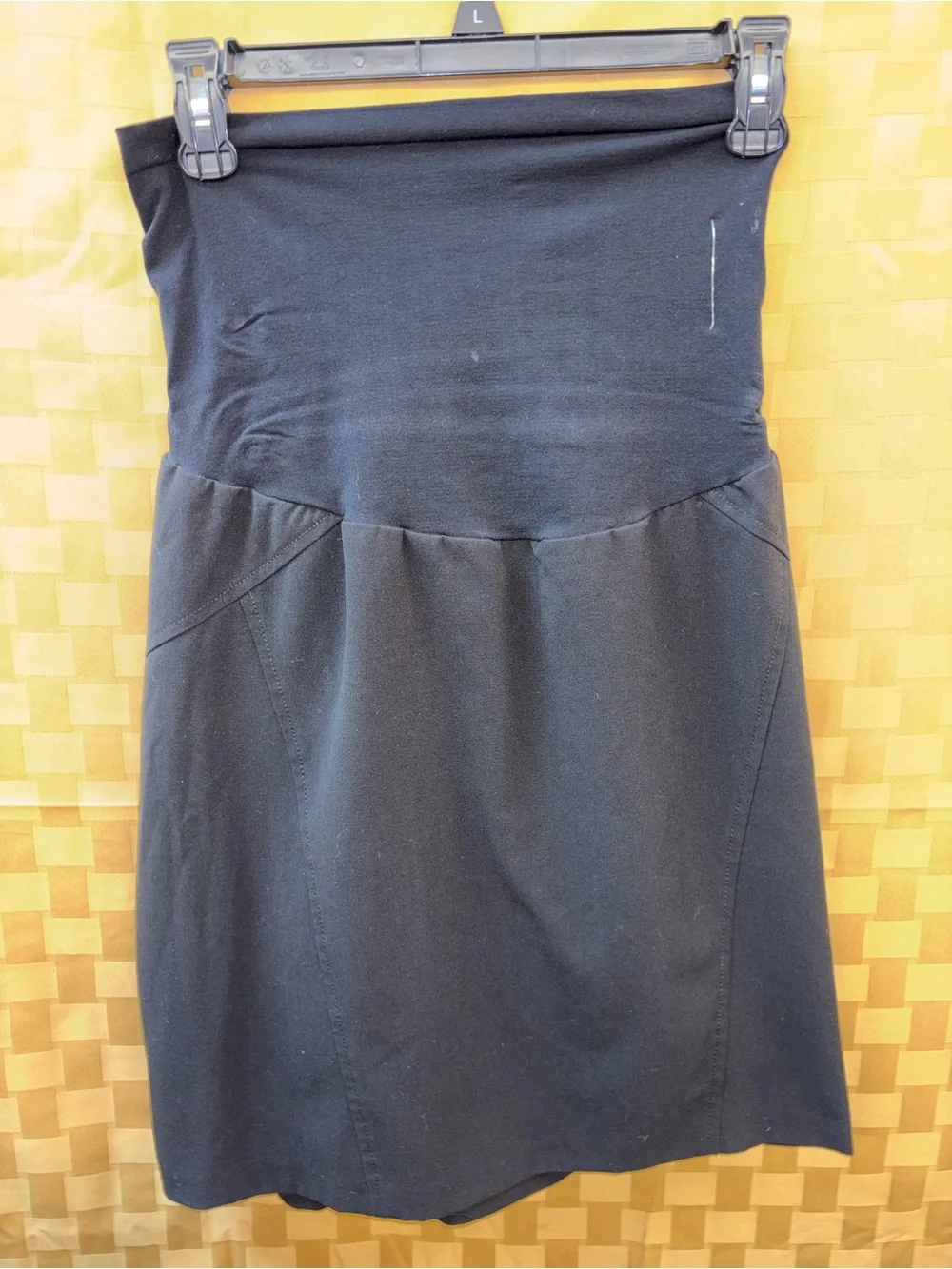 Motherhood Maternity Black A-Line Pull-On Skirt